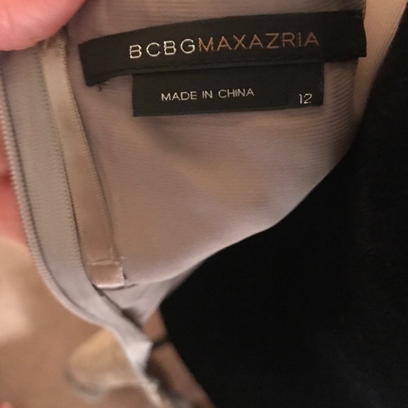 BCBG Max Azria Halter Dress Sz 12 - Picture 6 of 6